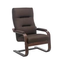 Кресло AksHome Кресло-качалка Leset Оскар, коричневый, ткань арт. ZN-125832