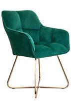 Кресло AksHome Кресло Florida, зеленый, велюр арт. ZN-126697