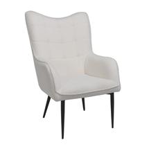 Кресло AksHome Кресло Kenzo, белый, мех арт. ZN-144305