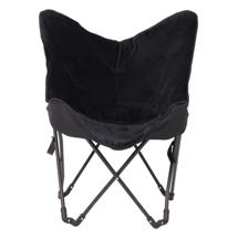 Кресло AksHome Кресло складное MAGGY, ткань - чёрный арт. ZN-144318