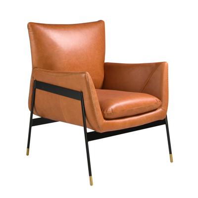 Кресло Angel Cerda Кресло 5091/KF-A002-M2851 кожаное с черными стальными ножками арт. 119287
