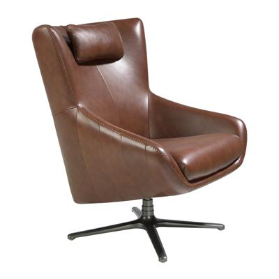 Кресло Angel Cerda Поворотное кресло 5089/A1001-M1595 с кожаной обивкой арт. 151546