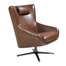 Кресло Angel Cerda Поворотное кресло 5089/A1001-M1595 с кожаной обивкой арт. 151546