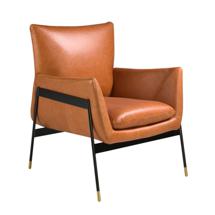 Кресло Angel Cerda Кресло 5091/KF-A002-M2851 кожаное с черными стальными ножками арт. 119287