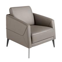 Кресло Angel Cerda Кресло 5134/KF-A051-M9019 темно-серое кожаное арт. 192698