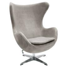 Кресло Bradexhome Кресло EGG STYLE CHAIR латте, искусственная замша арт. RF 0692