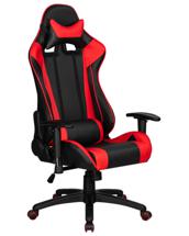 Кресло DOBRIN Кресло игровое DOBRIN BRIAN, черно-красная экокожа арт. LMR-130B_P_EL-black-red