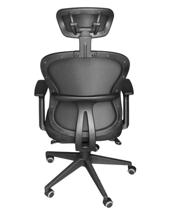 Кресло DOBRIN Офисное кресло  LMR-113M, чёрный арт. LMR-113M