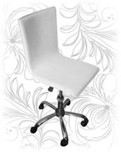 Кресло DOBRIN Офисное кресло  LM-9300, белый арт. LM-9300