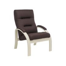 Кресло ЭкоДизайн Кресло для отдыха Leset Лион, обивка Малмо 28, каркас слоновая кость арт. ZN-160938