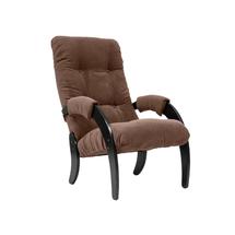 Кресло ЭкоДизайн Кресло для отдыха 61, обивка Verona Wenge, каркас венге арт. ZN-160962