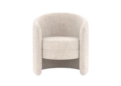 Кресло Ellipsefurniture Кресло Ellipse E7.4 (молочный, рогожка) арт. EL01022900205