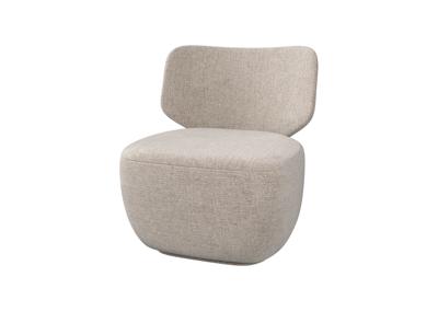 Кресло Ellipsefurniture Кресло Ellipse E5.2 (бежевый, рогожка) арт. KP010201030101