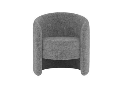 Кресло Ellipsefurniture Кресло Ellipse E7.4 (серый, рогожка) арт. KP010202170401