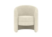 Кресло Ellipsefurniture Кресло Ellipse E7.4 (молочный, букле) арт. KP010207170301