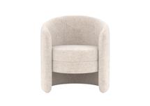 Кресло Ellipsefurniture Кресло Ellipse E7.4 (молочный, рогожка) арт. EL01022900205