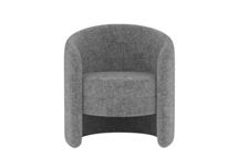 Кресло Ellipsefurniture Кресло Ellipse E7.4 (серый, рогожка) арт. KP010202170401