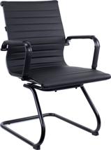 Кресло Everprof Кресло Everprof Leo Black CF Экокожа Черный арт. ZN-433934