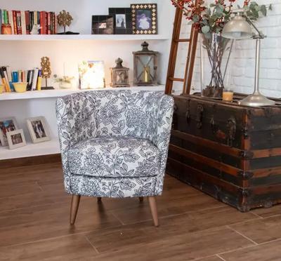 Кресло Fama Кресло Peque Wood Legs ткань ALBERO 02 (S.5) арт. 204014