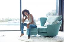 Кресло Fama Кресло Roxane с пуфом арт. 030337