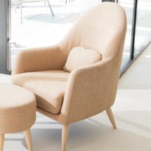 Кресло Fama Кресло Miranda белое с чехлом арт. 039460