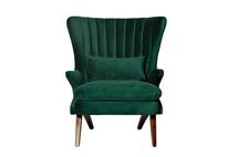 Кресло Garda Decor DY-733 Кресло велюр зеленый 82*90*110см арт. DY-733