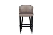 Кресло Garda Decor 48MY-4115-B PEG Стул барный велюр жемчужно-серый 53*59*108см арт. 48MY-4115-B PEG