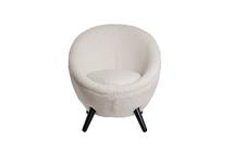 Кресло Garda Decor 48MY-2746 CRE Кресло иск.каракуль кремовый 79*83*83см арт. 48MY-2746 CRE