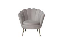 Кресло Garda Decor 87YY-1907 KRES SER Кресло велюр серый 89*79*85см арт. 87YY-1907 KRES SER