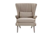 Кресло Garda Decor DY-733 GRE Кресло велюр серый 82*90*110см арт. DY-733 GRE