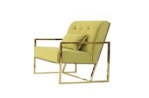 Кресло Garda Decor 102AN-KRES-905-OLI Кресло Locarno, велюр оливковый 81*84*91см арт. 102AN-KRES-905-OLI