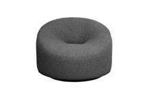 Кресло Garda Decor Кресло поворотное Луна(Luna) букле серый Flona-SER 98*90*69см арт. LUNA-2K-СЕР Flona SER