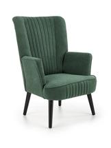 Кресло Halmar Кресло Halmar DELGADO (темно-зеленый) арт. V-PL-DELGADO-FOT-C.ZIELONY