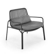 Кресло Halmar Кресло Halmar MELBY (черный/серый) арт. V-CH-MELBY-FOT-CZARNY