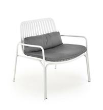 Кресло Halmar Кресло Halmar MELBY (белый/серый) арт. V-CH-MELBY-FOT-BIALY
