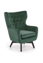Кресло Halmar Кресло Halmar MARVEL (темно-зеленый/черный) арт. V-CH-MARVEL-FOT-C.ZIELONY