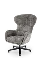 Кресло Halmar Кресло HALMAR FRANCO серый/черный арт. V-CH-FRANCO-FOT-POPIEL