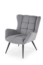 Кресло Halmar Кресло HALMAR BYRON серый/черный арт. V-CH-BYRON-FOT-POPIELATY