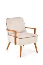 Кресло Halmar Кресло Halmar PASTORE (светло-серый/светлый орех) арт. V-CH-PASTORE-FOT