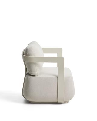 Кресло La Forma (ех Julia Grup) Уличное кресло Tamaris из алюминия цвета экрю арт. 482652