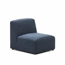 Кресло La Forma (ех Julia Grup) Neom Модуль сиденья синего цвета 75 см арт. 157135