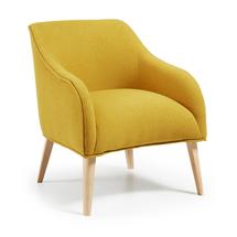 Кресло La Forma (ех Julia Grup) Кресло Lobby желтое арт. 042170