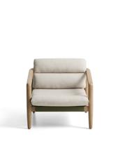 Кресло La Forma (ех Julia Grup) Уличное кресло Menfi из массива акации и зеленой веревки арт. 482299