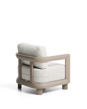 Кресло La Forma (ех Julia Grup) Уличное кресло Nerano из алюминия цвета таупе арт. 482630