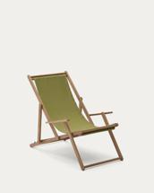 Кресло La Forma (ех Julia Grup) Складное кресло Vilara из акации для улицы салатового цвета арт. 262391