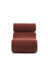 Кресло La Forma (ех Julia Grup) Club терракотовое кресло из ткани букле арт. 208070