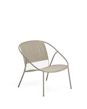 Кресло La Forma (ех Julia Grup) Кресло уличное Atrani из стали и веревки цвета таупе арт. 481373