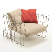 Кресло Living Divani Hoop Armchair