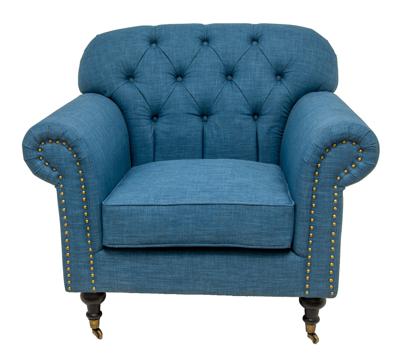 Кресло MAK interior Классические кресла Kavita blue арт. DF-1819-B