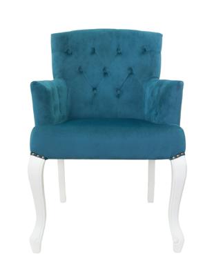 Кресло MAK interior Классические кресла Deron blue+white арт. 5KS27625-BW